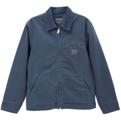 Carhartt WIP Detroit Jacket Storm Blue Faded I026467_1EG_FH Degli Uberti