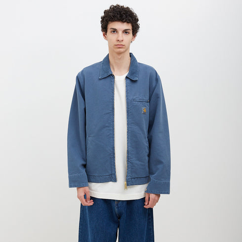 Carhartt WIP Detroit Jacket Storm Blue Faded I026467_1EG_FH Degli Uberti