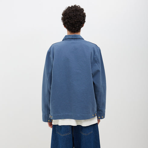 Carhartt WIP Detroit Jacket Storm Blue Faded I026467_1EG_FH Degli Uberti