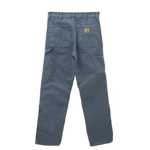 Carhartt WIP Double Knee Pant Storm Blue Faded I0291I029196_0WA_FH96 Degli Uberti