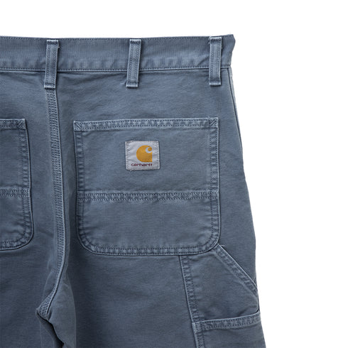 Carhartt WIP Double Knee Pant Storm Blue Faded I0291I029196_0WA_FH96 Degli Uberti
