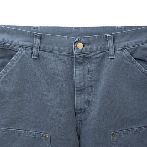 Carhartt WIP Double Knee Pant Storm Blue Faded I0291I029196_0WA_FH96 Degli Uberti