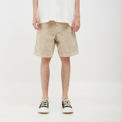 Carhartt WIP Double Knee Short Dusty H Brown Faded I031503_07E_FH Degli Uberti
