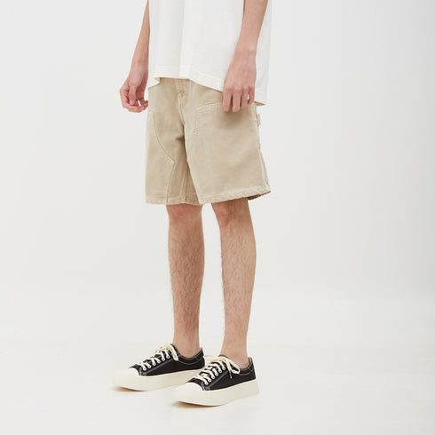 Carhartt WIP Double Knee Short Dusty H Brown Faded I031503_07E_FH Degli Uberti