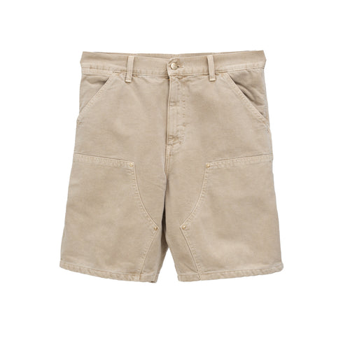 Carhartt WIP Double Knee Short Dusty H Brown Faded I031503_07E_FH Degli Uberti