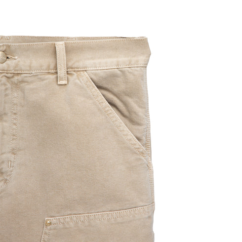 Carhartt WIP Double Knee Short Dusty H Brown Faded I031503_07E_FH Degli Uberti