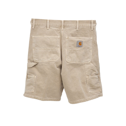 Carhartt WIP Double Knee Short Dusty H Brown Faded I031503_07E_FH Degli Uberti