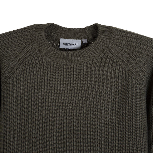 Carhartt WIP Forth Sweater Woo Seaweed Wash I028263_0WI_XX Degli Uberti