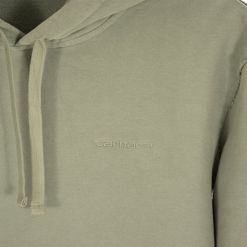 Carhartt WIP Hooded Marfa Sweat Misty Sage Moon Wash I031044_0WB_GD Degli Uberti