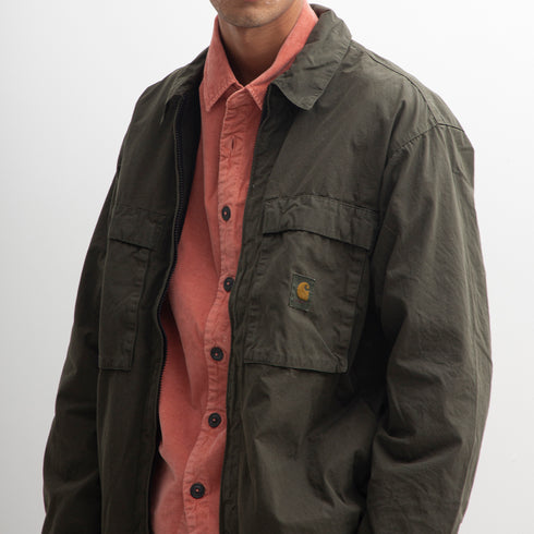 Carhartt WIP Kenard Shirt Jacket Cypress Garment Dyed I030791 Degli Uberti