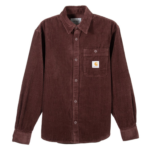 Carhartt WIP L/S Flint Shirt Ale Rinsed I029442_0W4_02 Degli Uberti