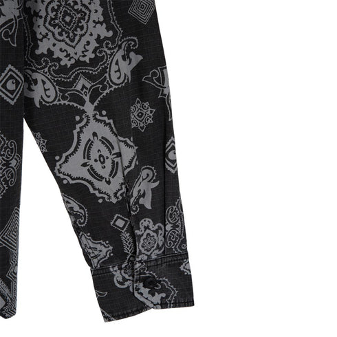 Carhartt WIP L/S Verse Shirt Verse Print/Black Heavy Stone Wash I030766_0Y1_60 Degli Uberti