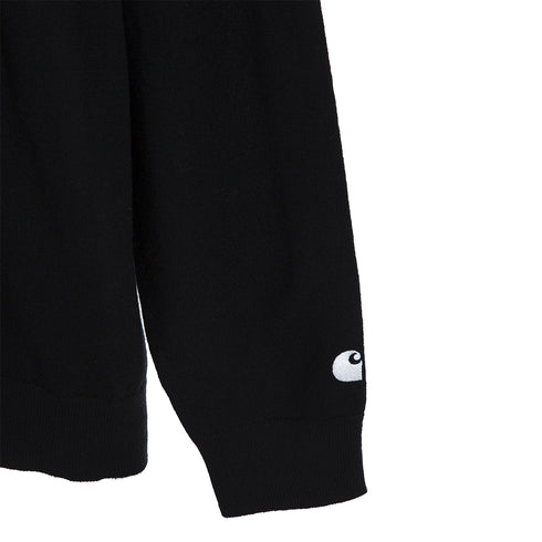 Carhartt WIP Madison Turtleneck Sweater Black/Wax I030844_K02_XX Degli Uberti