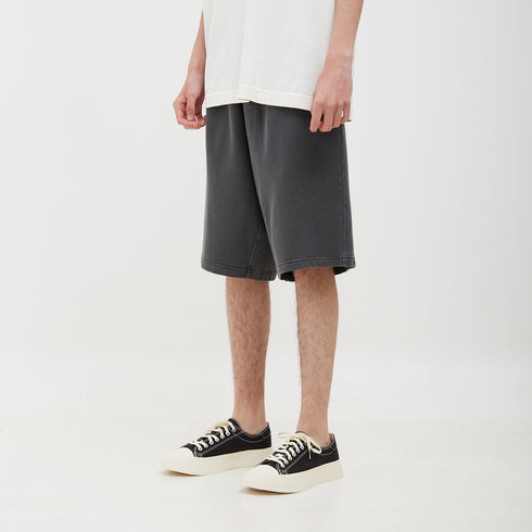 Carhartt WIP Nelson Sweat Short Black Garment Dyed I030130_89_GD Degli Uberti