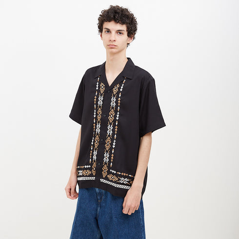 Carhartt WIP S/S Coba Shirt Black I031462_89_XX Degli Uberti