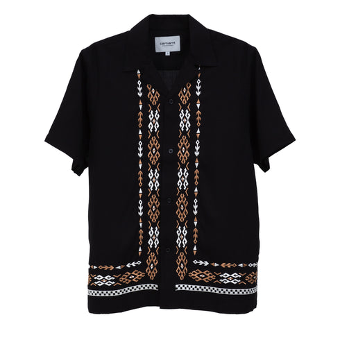Carhartt WIP S/S Coba Shirt Black I031462_89_XX Degli Uberti