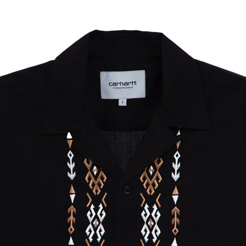 Carhartt WIP S/S Coba Shirt Black I031462_89_XX Degli Uberti