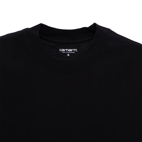 Carhartt WIP S/S Link Script T-Shirt Black/White I031373_00A_XX Degli Uberti