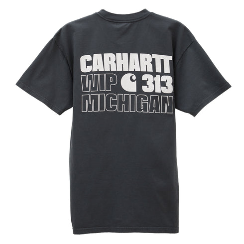 Carhartt WIP S/S Manual T-Shirt Zeus Garment Dyed I031824_1D7_GD Degli Uberti