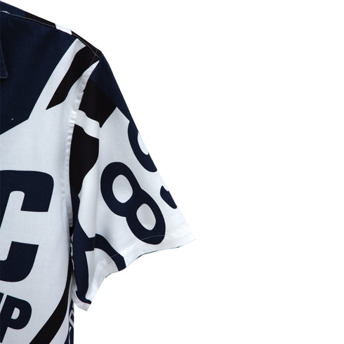 Carhartt WIP S/S Marina Shirt Marina Print/Atom Blue I031463_1HM_XX Degli Uberti