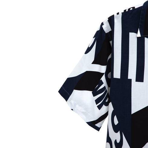 Carhartt WIP S/S Marina Shirt Marina Print/Atom Blue I031463_1HM_XX Degli Uberti