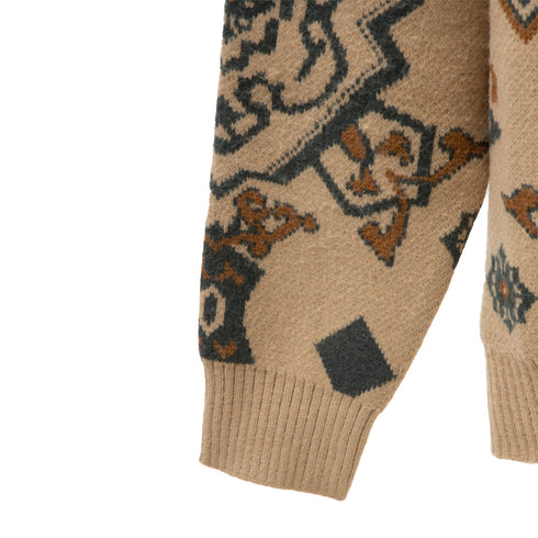 Carhartt WIP Verse Cardigan Verse Jacquard/Dusty H Brown I030849_17Q_XX Degli Uberti