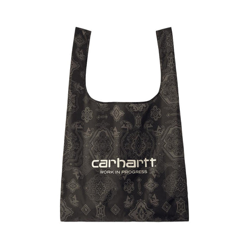 Carhartt WIP Verse Shopping Bag Verse Print/Black Wax I031033_1AB_XX Degli Uberti