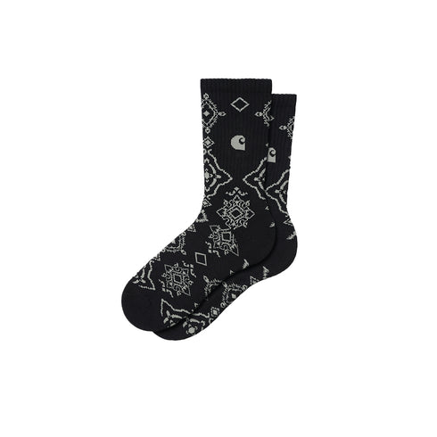 Carhartt WIP Verse Socks Verse Jacquard Black I030636_10Q_XX Degli Uberti