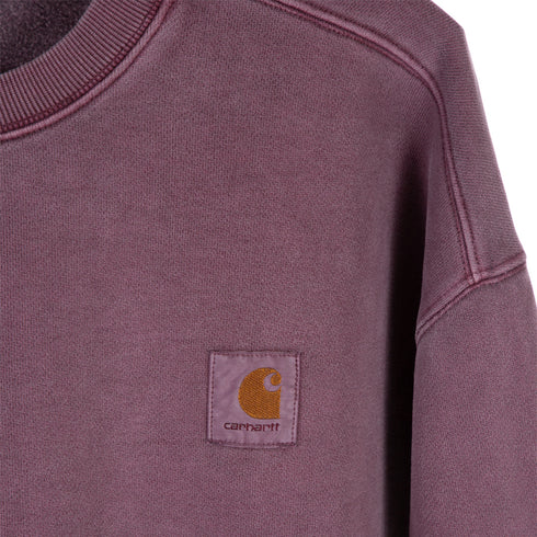 Carhartt WIP Vista Sweat Dark Plum I029522_0W8_GD Degli Uberti