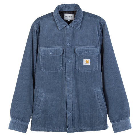 Carhartt WIP Withsome Shirt Jacket Storm Blue I028827 Degli Uberti