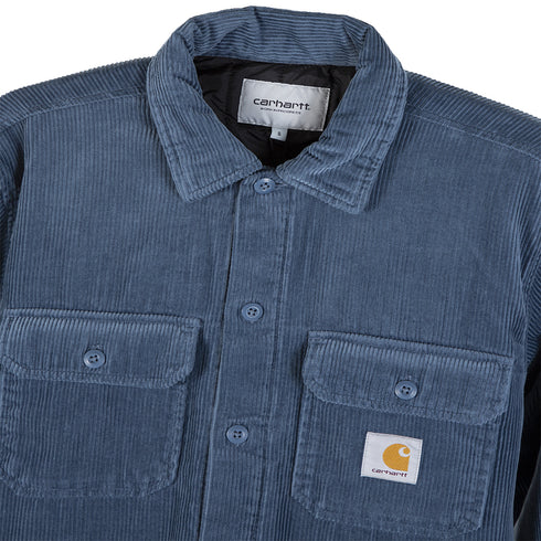 Carhartt WIP Withsome Shirt Jacket Storm Blue I028827 Degli Uberti