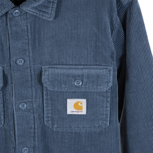 Carhartt WIP Withsome Shirt Jacket Storm Blue I028827 Degli Uberti