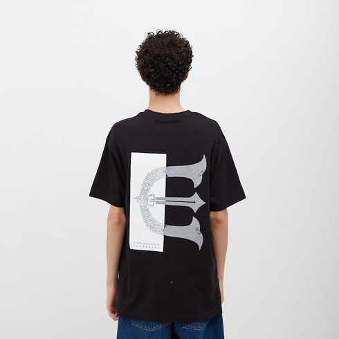 Evisen E Rectangle T-Shirt Black 173718485 Degli Uberti