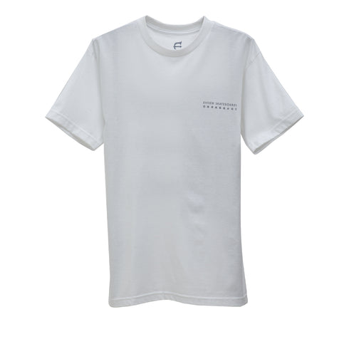 Evisen E Rectangle T-Shirt White 173718485 Degli Uberti