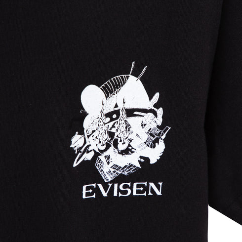 Evisen Mononofu T-Shirt Black 173719813 Degli Uberti