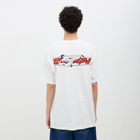 Evisen Wax On Kid T-Shirt White 173718776 Degli Uberti