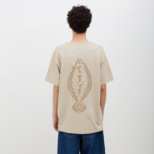 Evisen Zabuton T-Shirt Cream 173719095 Degli Uberti