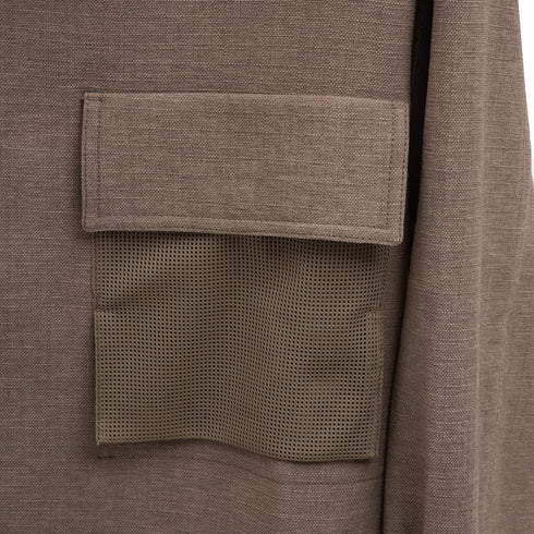Merely Made 4 Pocket Skirt Jacket Concord Grey 199JK Degli Uberti