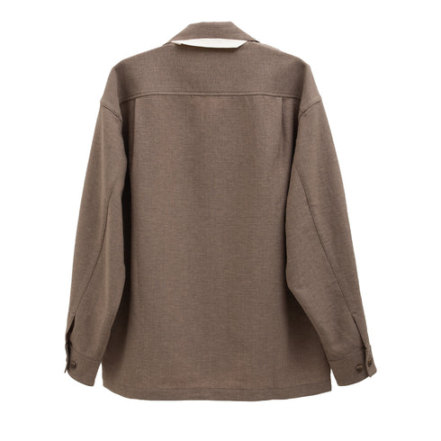 Merely Made 4 Pocket Skirt Jacket Concord Grey 199JK Degli Uberti