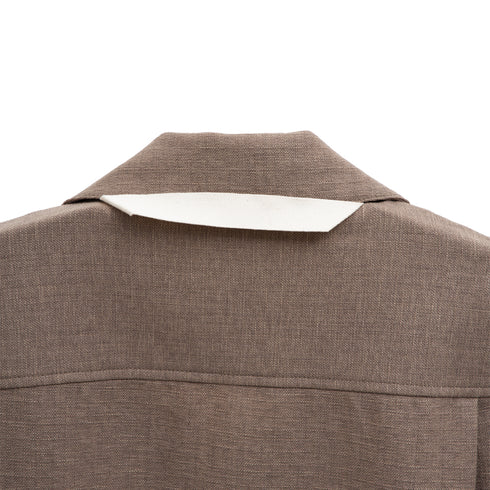 Merely Made 4 Pocket Skirt Jacket Concord Grey 199JK Degli Uberti