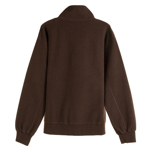 Mfpen Chaser Half Zip Dark Brown AW22-77 Degli Uberti