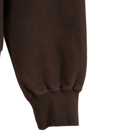 Mfpen Chaser Half Zip Dark Brown AW22-77 Degli Uberti