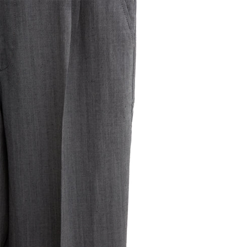 Mfpen Classic Trousers Light Grey Herringbone AW22-58 Degli Uberti