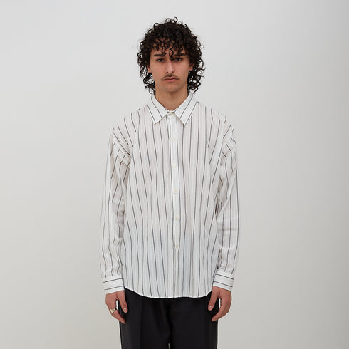 Mfpen Exact Shirt Black Stripe SS23-31 Degli Uberti