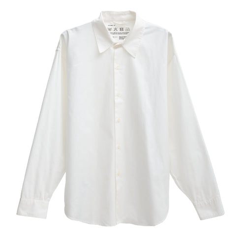 Mfpen Exact Shirt Natural White AW22-31 Degli Uberti