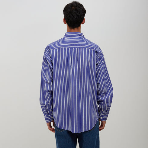 Mfpen Executive Shirt Blue Stripe SS23-34 Degli Uberti