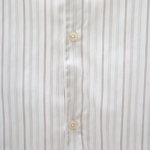 Mfpen Holiday Shirt Light Brown Stripe SS23-55 Degli Uberti