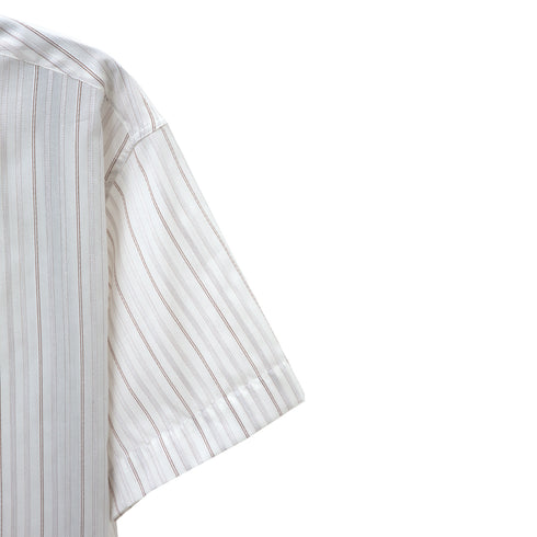 Mfpen Holiday Shirt Light Brown Stripe SS23-55 Degli Uberti