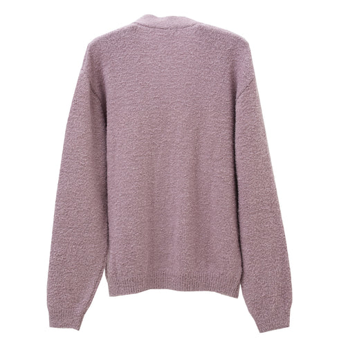 Mfpen House Cardigan Furry Lilac SS23-23 Degli Uberti