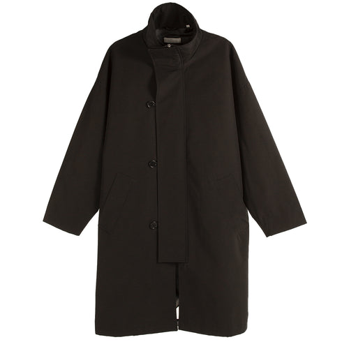 Mfpen Johnston Coat Black AW22-54 Degli Uberti